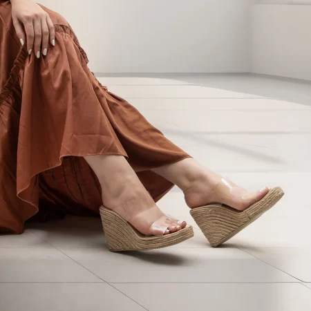 صندل تابستانی لژدار طلقی کنفی