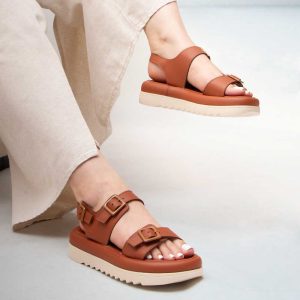 صندل زنانه مدل 830 عسلی