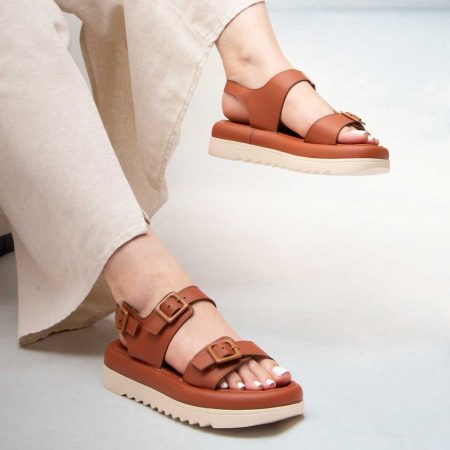 صندل زنانه مدل 830 عسلی