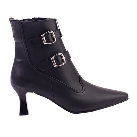 بوت پاشنه نوک تیز دو سگک