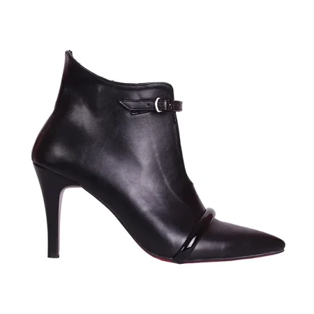 نیم بوت پاشنه بلند مدل آلیا