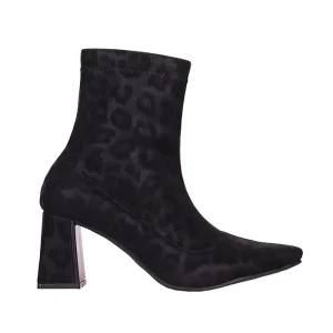 بوت پاشنه دار پلنگی