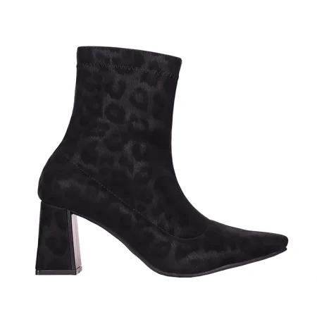 بوت پاشنه دار پلنگی