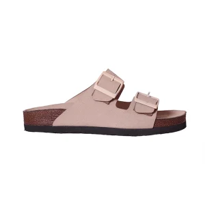 صندل زنانه دوبند مدل برکین