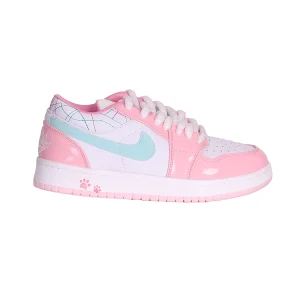 کتانی نایک جردن صورتی سبز