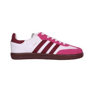 کتانی سامبا سفید سرخابی