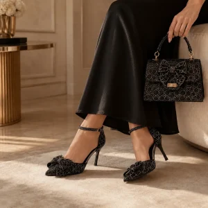 پاشنه بلند پاپیونی مدل Gucci