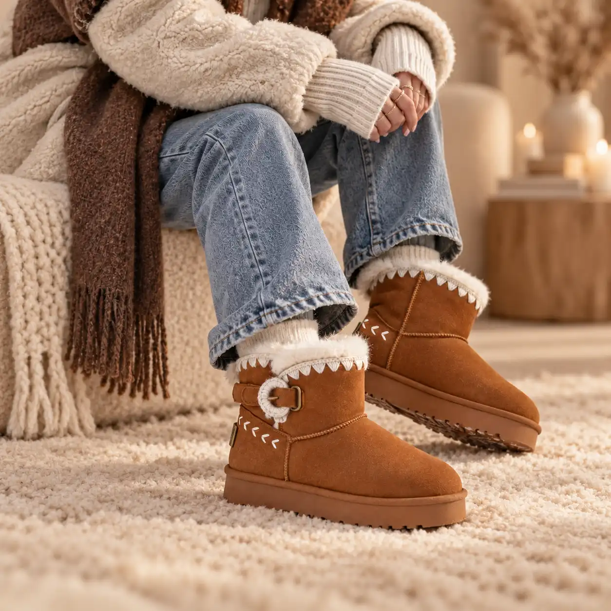 نیم بوت UGG پشت باز